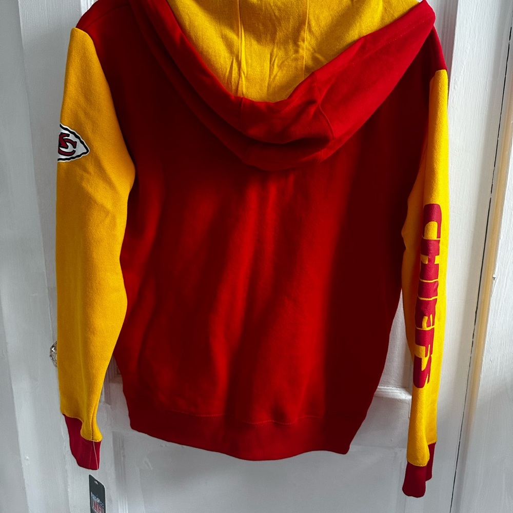 Kansas City Chiefs Kids Hoodie - Red, White, Yellow - Picture 2 of 5